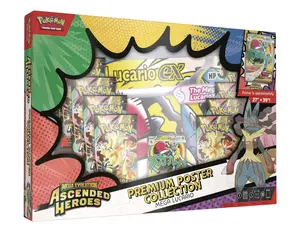 Pokémon Mega Evolution Ascended Heroes Premium Poster Collection - Mega Lucario