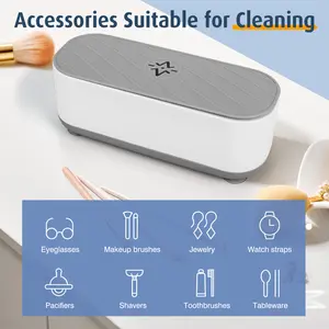 1 Count Ultrasonic Eyeglass Cleaner, Adds Water to Operate, Cleans Glasses Jewelry Thoroughly 1 Count Ultrasonic Eyeglass Cleaner, Adds Water to Operate, Cleans Glasses Jewelry Thoroughly