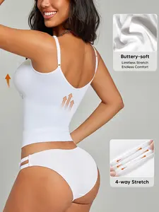 Women's Strapless Shapewear Bodysuit, Waist Cinching Butt Lifting Contouring Seamless Bodycon Top, Perfect for Daily Wear & Special Occasions
