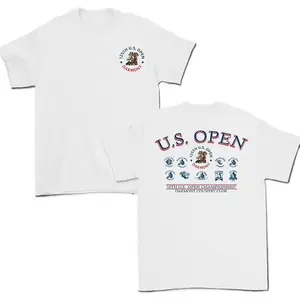 U.S. Open Oakmont Golf Shirt for Men for Women Vintage Unisex Cotton Apparel Breathable Fabric Sports Top Vancouver Shirt