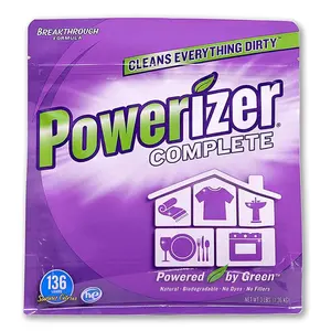 Powerizer Complete Multipurpose Laundry & Dishwasher Detergent & Household Cleaner 3lbs - Powerful Cleaning Solution for Stain Removal & Machine Care