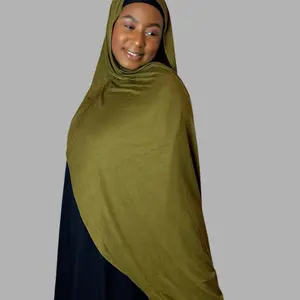 Cotton Jersey Hijab - Soft and Breathable Fabric, Ideal for Everyday Wear, Versatile for Various Occasions Head Scarf Formal