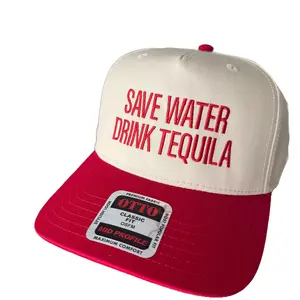 Save Water Drink Tequila Vintage Trucker Hat embroidered, Nashville Hat for Women, Country Concert Hat Day Drinking, vacation Hat for her
