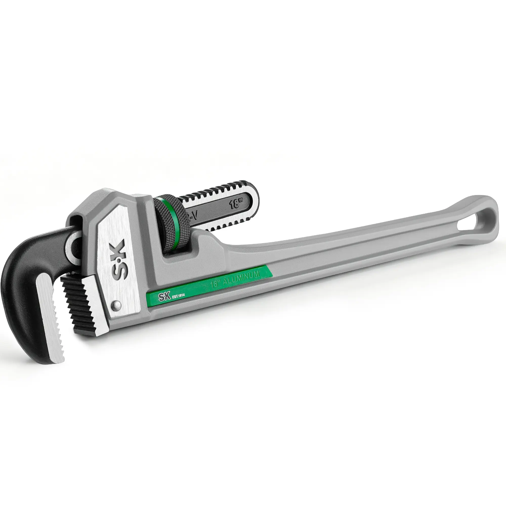 SK Pipe Wrench, Adjustable Plumbers Wrench, Aluminum Plumbing Wrench
