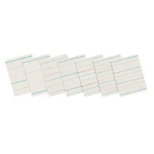 212 MAIN Zaner-Bloser Newsprint Paper Tablets & Reams - Office Stationery Supplies, Student Stationary, Writing Stationery with 1.125x0.5625 in Ruled Lines Sheets