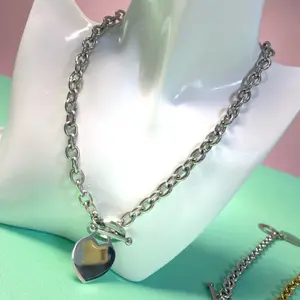 2PC High Quality Bracelet and Necklace, Valentine's Day Gift Jewelry - Popular Luxury Bracelet Jewelry