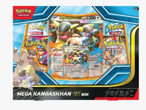 Pokemon Mega Kangaskhan EX Box - 4 Packs