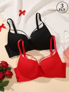 Plus-Size Women's seamless and sexy bra, with underwire for firm support, comfortable for everyday wear, Underwire Brassiere