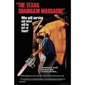TEXAS CHAINSAW MASSACRE - CLASSIC MOVIE POSTER