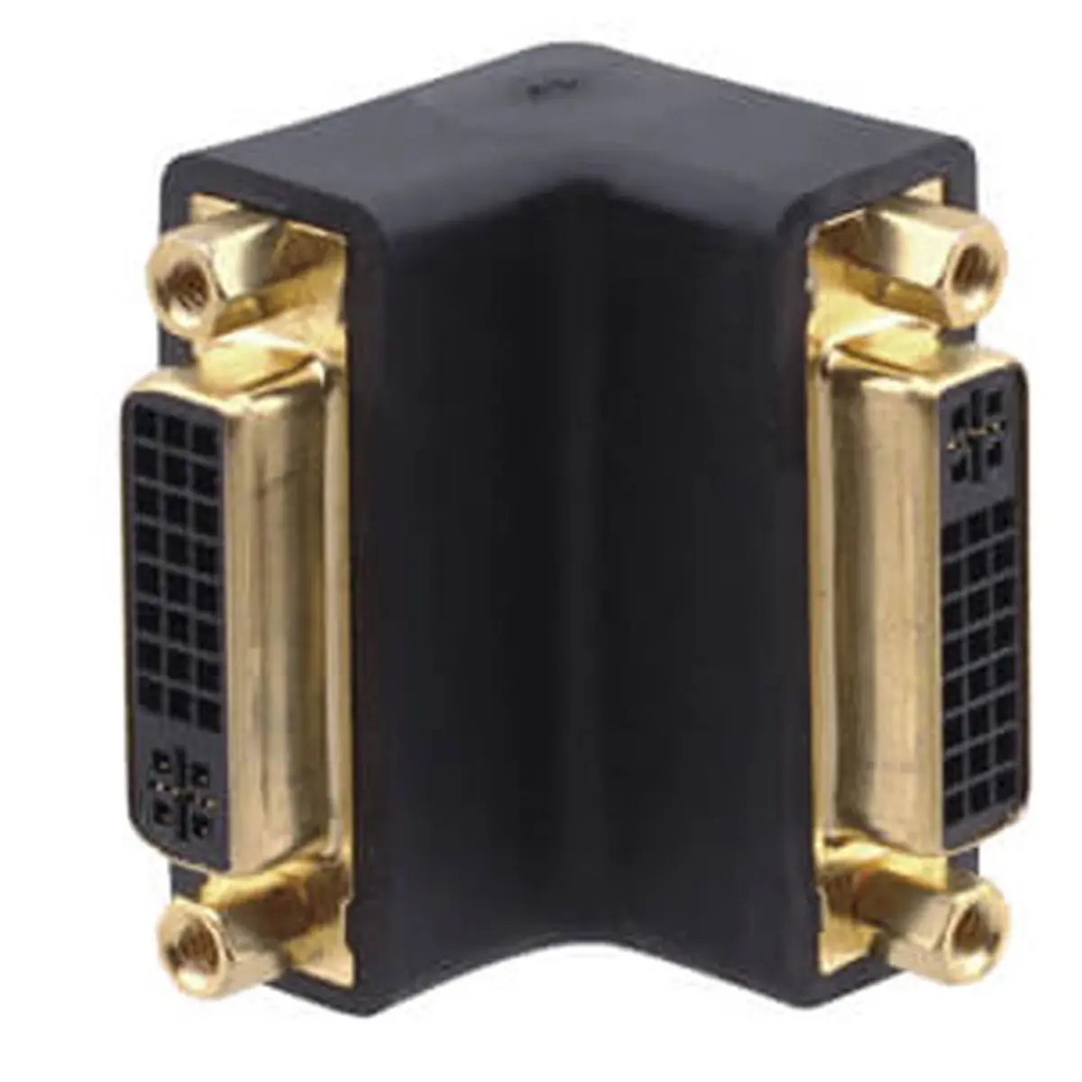 Kramer Electronics AD-DF/DF/RA DVI (F) to DVI (F) Right-Angled Adapter