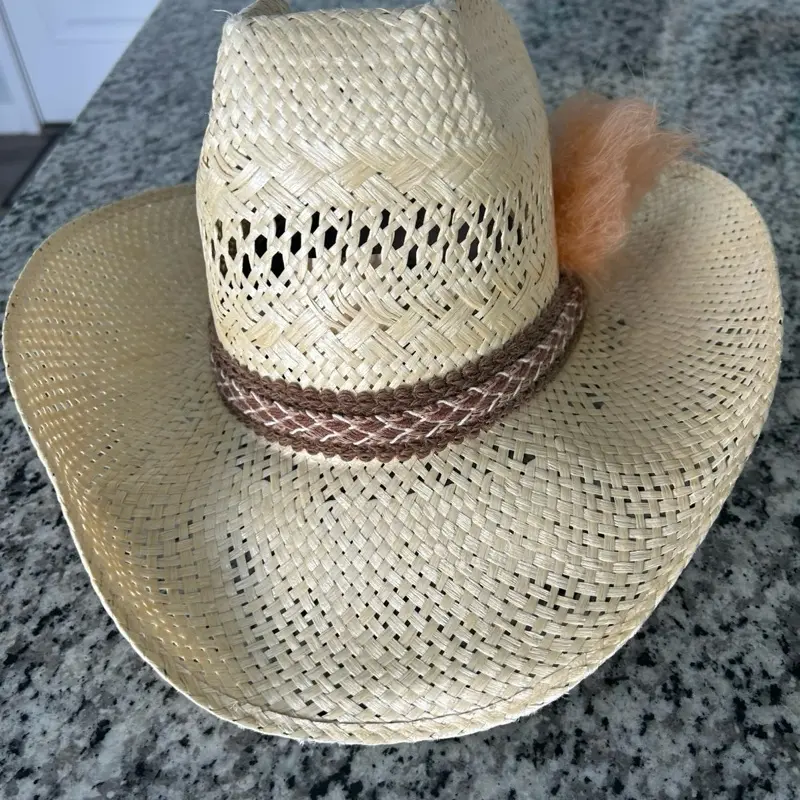 RESISTOL Men's Hat, Straw HatLight,Classic Design, Ideal for Outdoor Activities