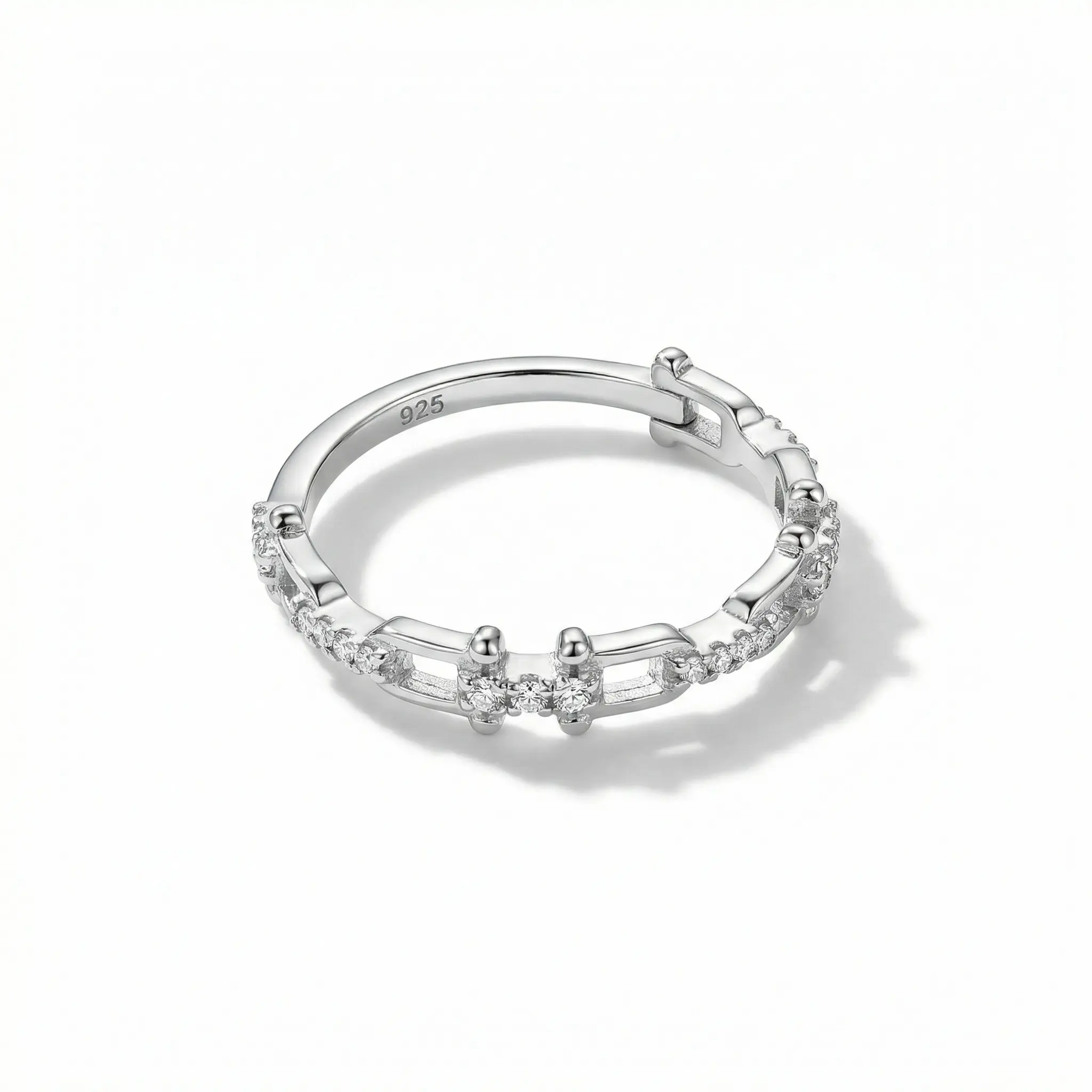 [AB090] Ring Micro Zirconia Multi For Her no tarnish Stackable Rings