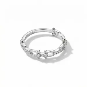 [AB090] Ring Micro Zirconia Multi For Her no tarnish