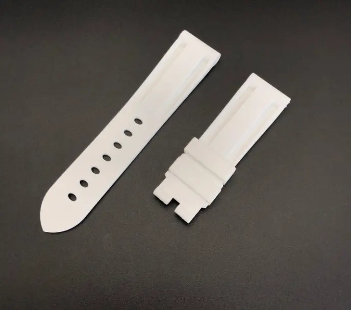 Replacement Coloful Rubber Strap (White)