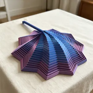 3D Printed Stress Relief Toy with Handle, Spiral Tower Illusion Puzzle, Relaxing Anxiety Relief Tool, Model 1820, Perfect for Calmness