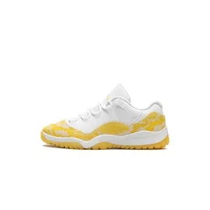 Air Jordan 11 Low PS "Yellow Snakeskin" 580522 107