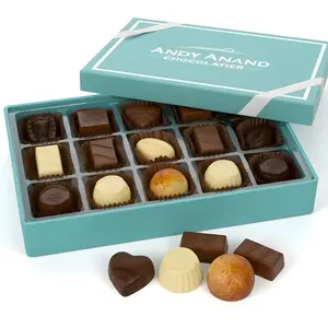 Andy Anand Sugar-Free Belgian Chocolate Truffles, 25 pc – Handmade Assortments, Stevia Sweetened, Diabetic-Friendly, Birthday & Holiday
