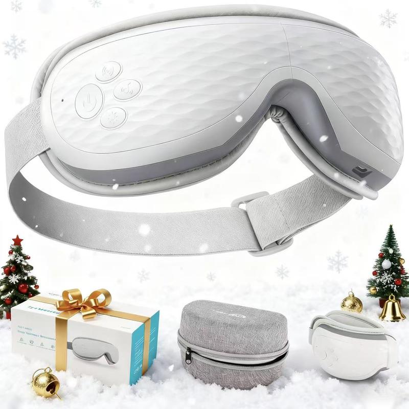 ALLJOY Eye Massager with Heat, Air Pressure & Bluetooth Music – Silent Model for Ultimate Eye Relaxation Therapy