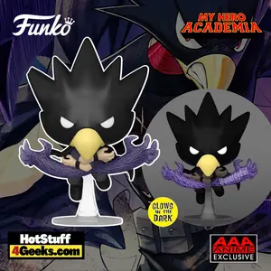 My Hero Academia Fumikage Tokoyami AAA Anime Glow-in-the-Dark Funko Pop