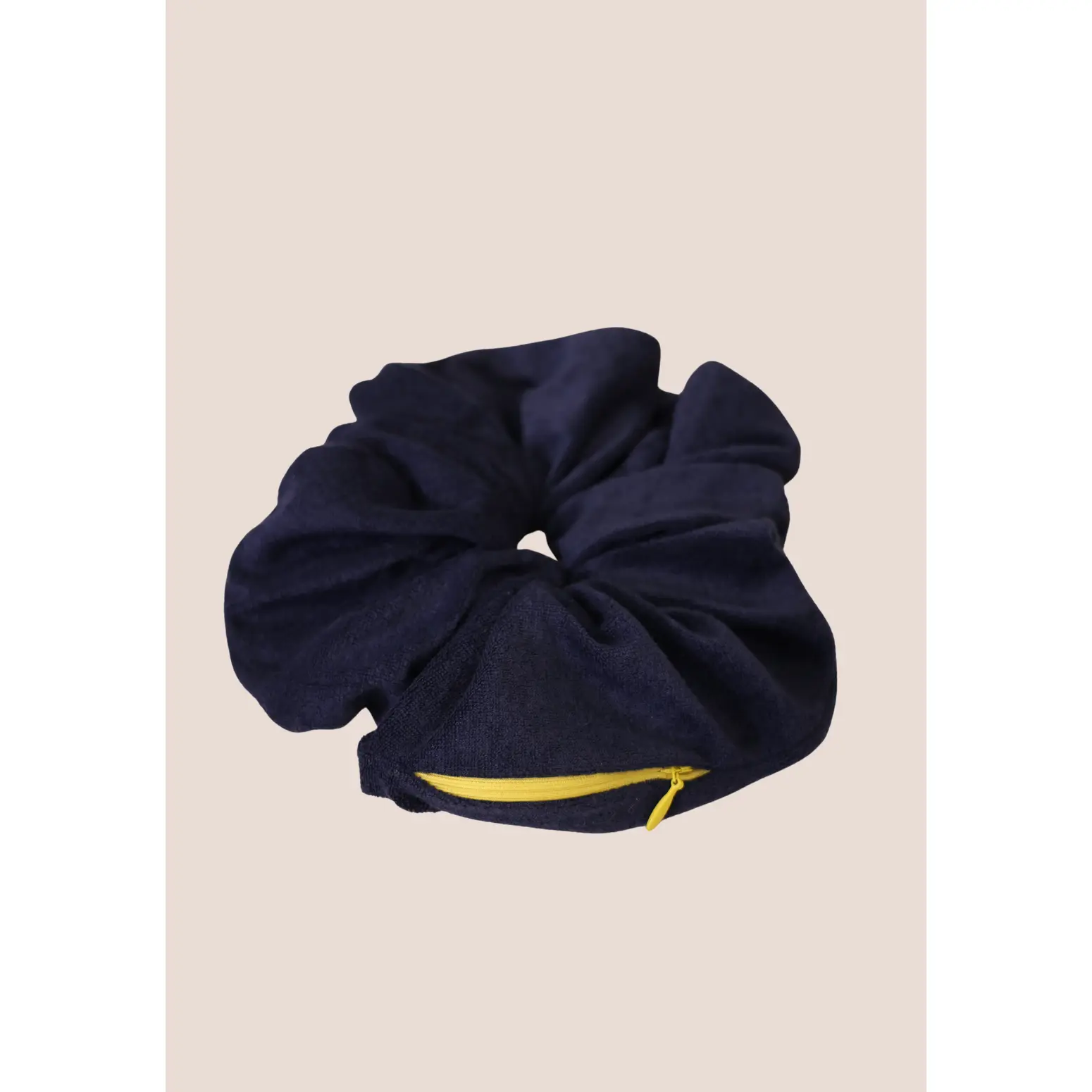 The Zip Scrunchie - Hair Tie with Hidden Zipper Pocket