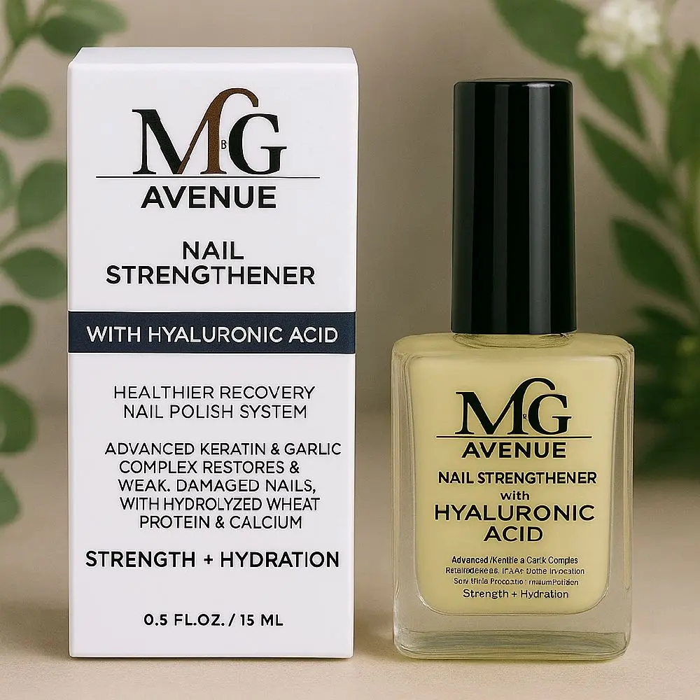 Hyaluronic Acid, Keratin & Calcium Nail Hardener, Nail Care Treatment for Manicure, Single Item, 0.5 fl oz (15 ml) sohochic