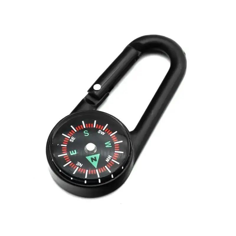 Lightweight Outdoor Adventure Mini Metal Compass – Portable Survival Gear for Hiking, Camping, and Mountain Climbing