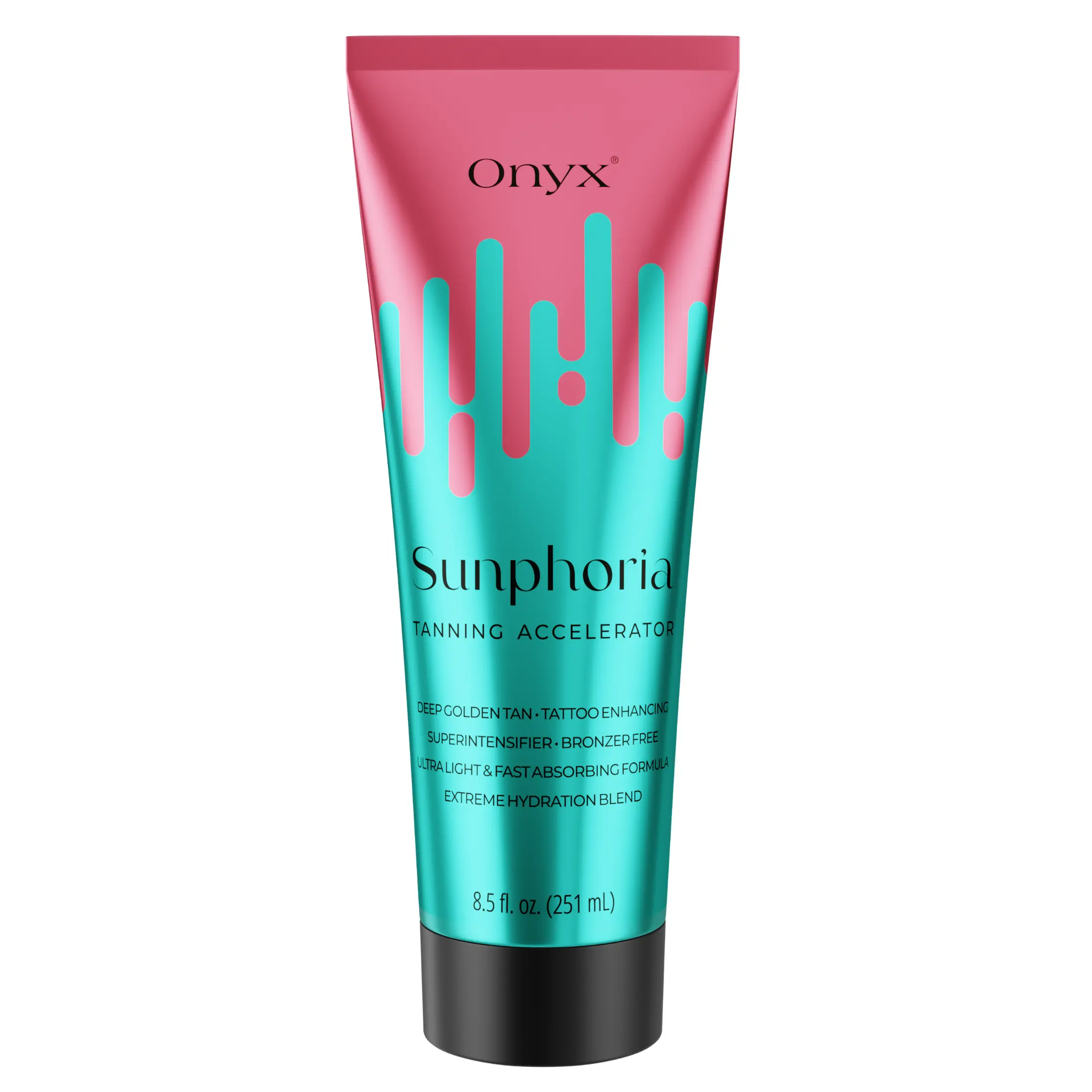 Onyx Sunphoria Tanning Accelerator Lotion for Radiant, Smooth Tan | Indoor & Outdoor | 8.5 fl oz