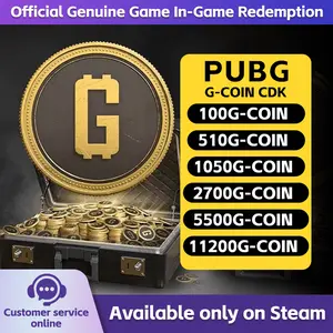 PUBG G Coin PlayerUnknown's Battlegrounds G Coin PUBG Game Gold Coin PUBG Recharge GB Official G Coin Exchange Code CDK