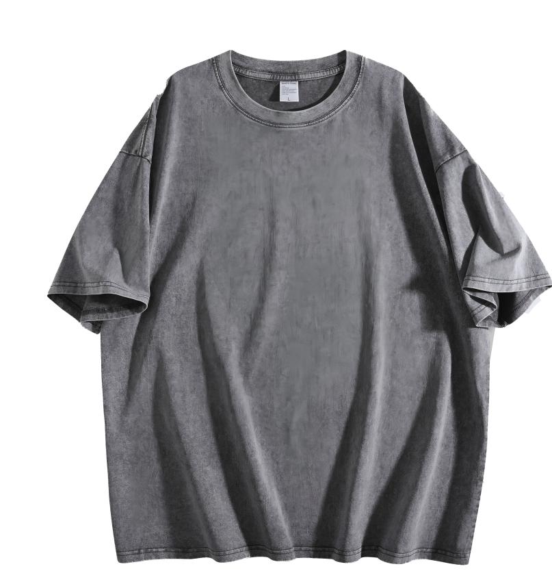 1 pack Washed Cotton T-Shirt 10+ Colors Gift For Mom Soft Casual Everyday Essential Spring 2026 Basic Breathable