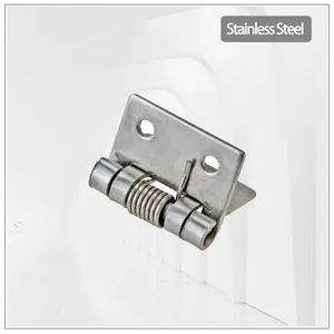 （Ten-piece pack）Stainless Steel Spring Hinge Industrial Electrical Automation Machinery Equipment Cabinet Automatic Door Hinge