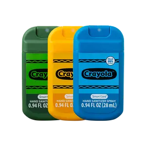 Smart Care Crayola Hand Sanitizer Spray, 3 Pack Hand Sanitizers for Kids
