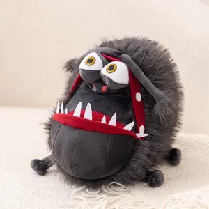 Creative Plush Dog Toy with Big Mouth Design, Perfect Gift for Halloween & April Fools' Day, Unisex Fun Accessory for Kids
