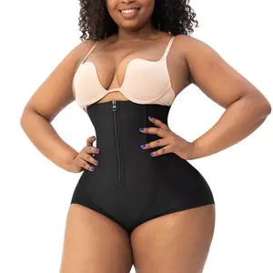 LALUBEL Women's High Compression Shapewear Bodysuit - Comfy, Adjustable, Elastic, Fits XS-3XL, Tummy Control, Butt Lift, Snatched Waist, Full Core Support, Double Lock System, Spandex+Nylon, Everyday Painless Shaping