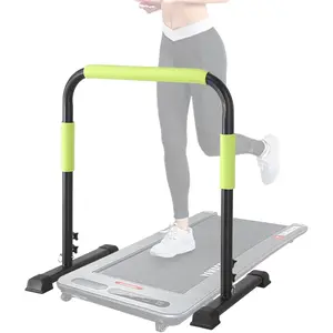 Walking Pad Handle Bar Only, 31.4"-43.4" Height & 440lbs Capacity - Universal Safety Handrail for 27.5" Wide Treadmills,  Support for  Office Walking Pad, Gym Use, Green