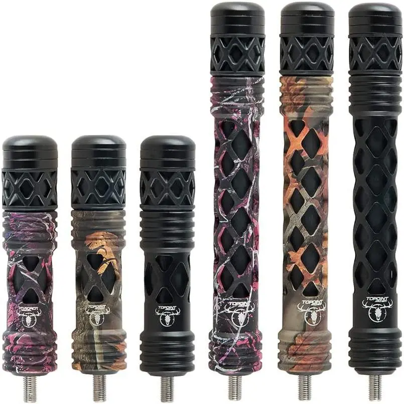 Compound Bow Stabiliser Balance Bar Rod - 5 in Vibration Damping Shock Absorber for Hunting, Shooting, Archery Bows, Home & Party Supplies Accessory