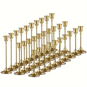 Modern Minimalist Candle Holder Set, 3-Piece Tapered Candle Holders for Room Decor, Perfect for Birthdays, Holidays, Halloween