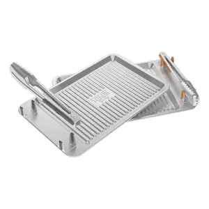 Yukon Glory Prep and Serve Trays with Tongs