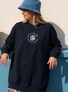 Kiss All The Time Embroidery Shirt