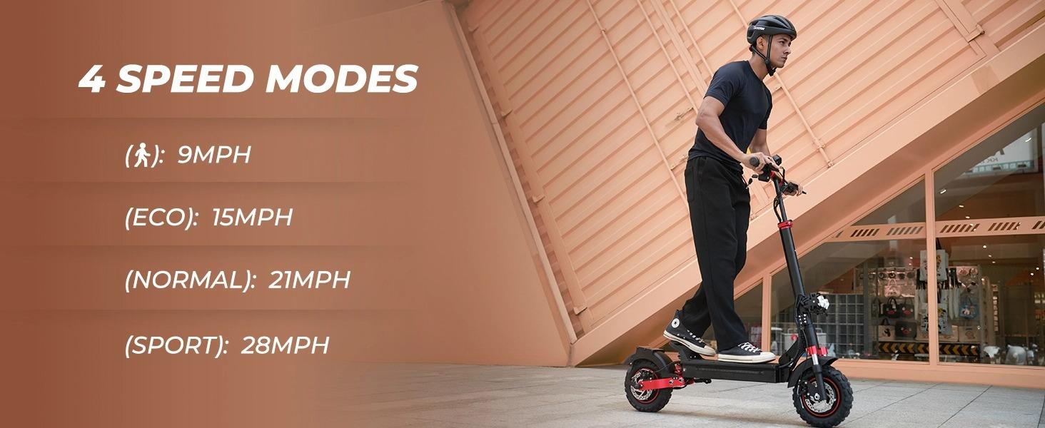 Vortex X Pro Off-Road Electric Scooter for Adults 2000W/1000W Dual Motor 38/28MPH Top Speed 50 Miles Long Range 10" Off-Road Pneumatic Tires Turn Signals Dual Braking APP Control Foldable E-Scooter, 48V15Ah Handlebar