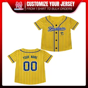 Custom Baseball Jersey Shirt – Personalized Name & Number, Youth Adult Sizes, Team Jersey for Game Day Outfit