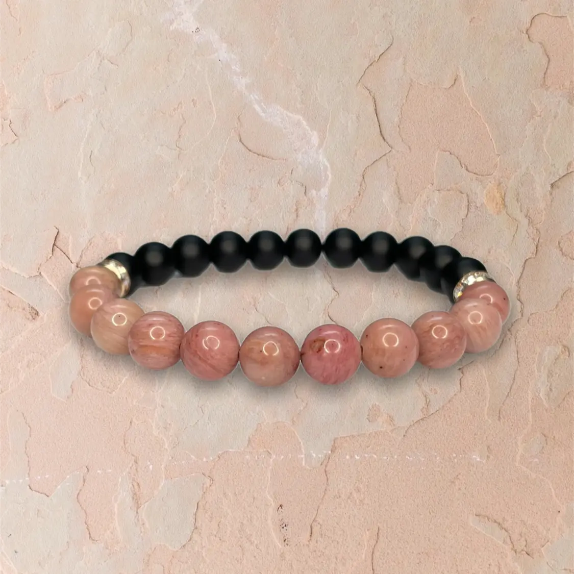 8mm Rhodonite Bracelet