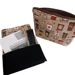 Sewing Kit for Zipper Pouch with Boxed Corners, Beginner Friendly Sewing Project, Includes Fabric and Instructions