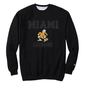 Miami U Adult Lacrosse Crewneck