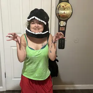 Dinosaur Skeleton Headgear Pillow, 4 Color Options Available, Unisex Cushion, Perfect for Party Cosplay and Sofa Lounging