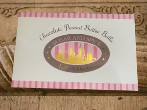 Sugar and Spice Las Vegas Chocolate Peanut Butter Balls - 12 Count Box - Truffle Size Indulgent Desserts for Parties Gifts or Favors