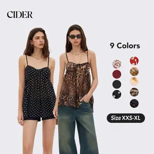 Cider Chiffon Leopard Bowknot Oversized Mini Nightdress SwimWeek SummerWins