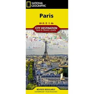 Paris Map -- National Geographic Maps, Sheet Map, Folded