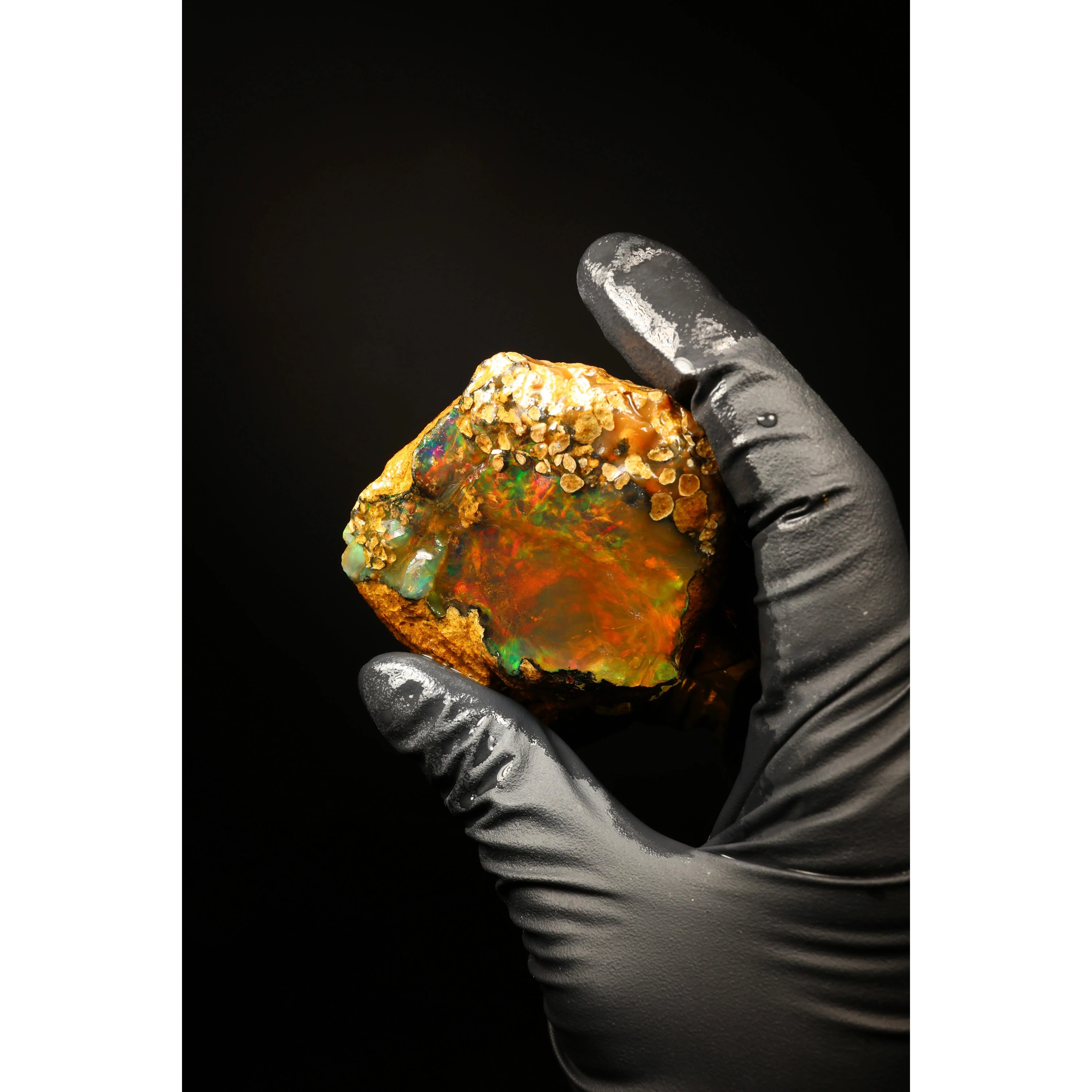 80.63g Rough Ethiopian Welo Specimen Opal