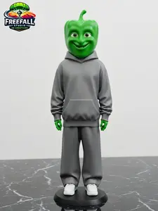 MR. GREEN -Freefall Studio AI Fruit Drama Produce Posse 3D-Printed Characters for TikTok Shop Exclusive