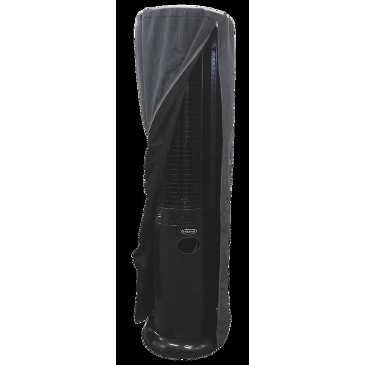 AZ Patio Heaters CHC-RGT-G Round Glass Tube Heater Commercial Cover, Gray